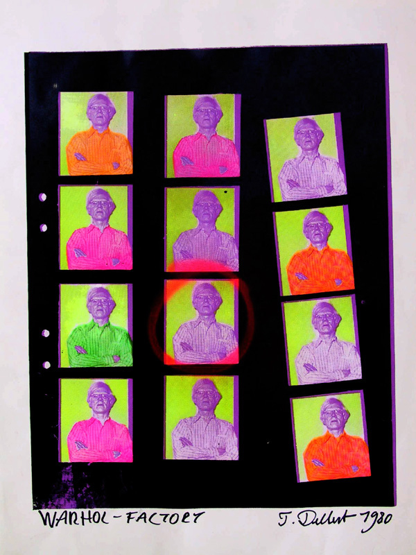 Warhol Factory silkscreen by TD 